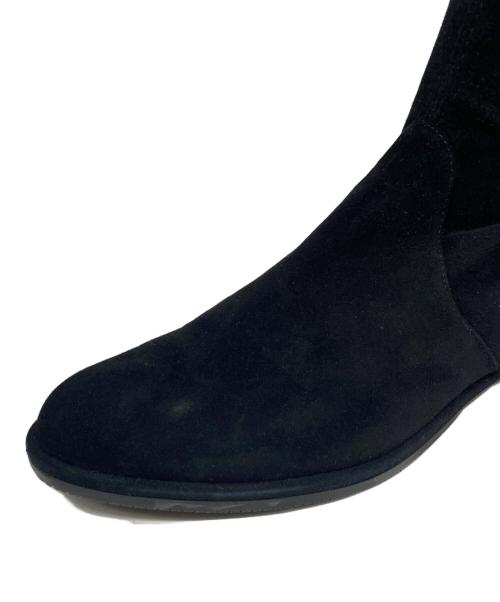 STUART WEITZMAN（スチュアートワイツマン）STUART WEITZMAN (スチュアートワイツマン) LOWLANDロングブーツ ブラック サイズ:24.5ｃｍの古着・服飾アイテム