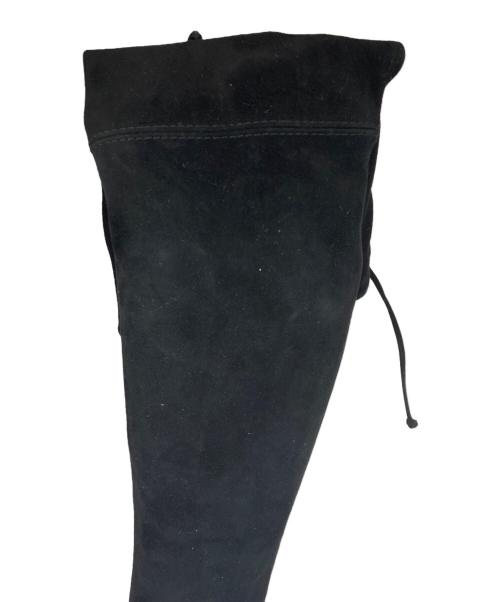 STUART WEITZMAN（スチュアートワイツマン）STUART WEITZMAN (スチュアートワイツマン) LOWLANDロングブーツ ブラック サイズ:24.5ｃｍの古着・服飾アイテム