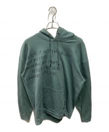 NEIGHBORHOOD×One Of These Days（ネイバーフッド×ワン オブ ヅィーズ デイズ）の古着「プリントパーカー」｜グリーン