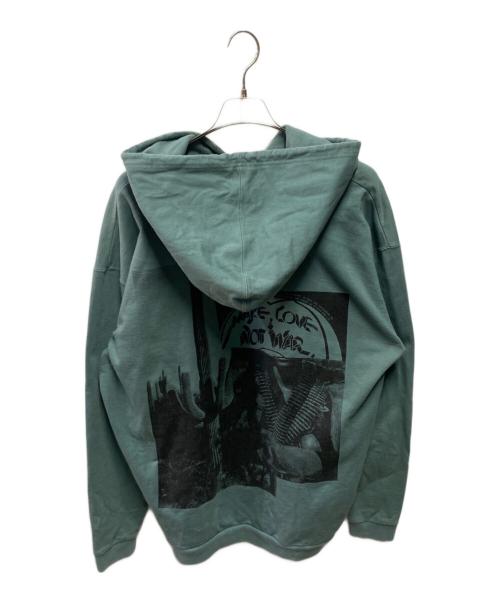 NEIGHBORHOOD（ネイバーフッド）NEIGHBORHOOD (ネイバーフッド) One Of These Days (ワン オブ ヅィーズ デイズ) プリントパーカー グリーン サイズ:Lの古着・服飾アイテム