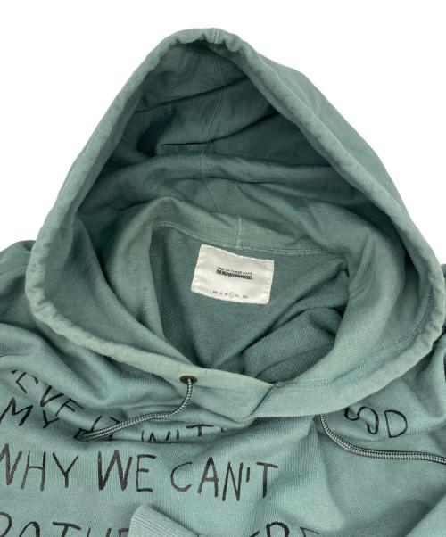 NEIGHBORHOOD（ネイバーフッド）NEIGHBORHOOD (ネイバーフッド) One Of These Days (ワン オブ ヅィーズ デイズ) プリントパーカー グリーン サイズ:Lの古着・服飾アイテム