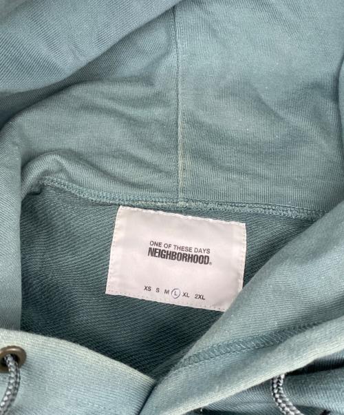 NEIGHBORHOOD（ネイバーフッド）NEIGHBORHOOD (ネイバーフッド) One Of These Days (ワン オブ ヅィーズ デイズ) プリントパーカー グリーン サイズ:Lの古着・服飾アイテム