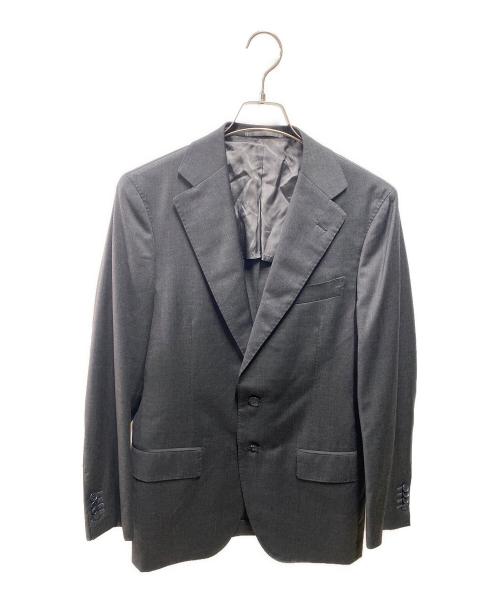 TOMORROW LAND（トゥモローランド）TOMORROW LAND (トゥモローランド) ERMENEGILDO ZEGNA (エルメネジルド・ゼニア) セットアップスーツ ネイビー サイズ:46の古着・服飾アイテム