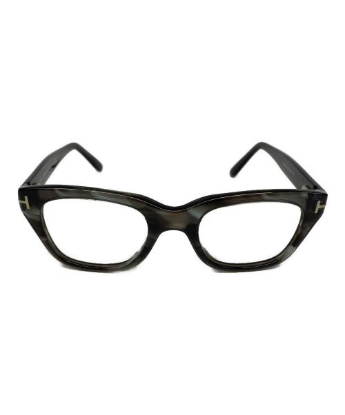 TOM FORD（トムフォード）TOM FORD (トムフォード) 伊達眼鏡 ブラック サイズ:50□21の古着・服飾アイテム