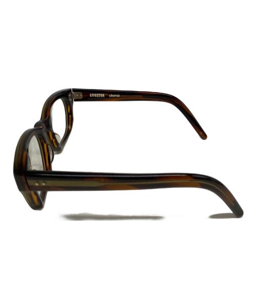 EFFECTOR（エフェクター）EFFECTOR (エフェクター) 眼鏡 ブラウンの古着・服飾アイテム