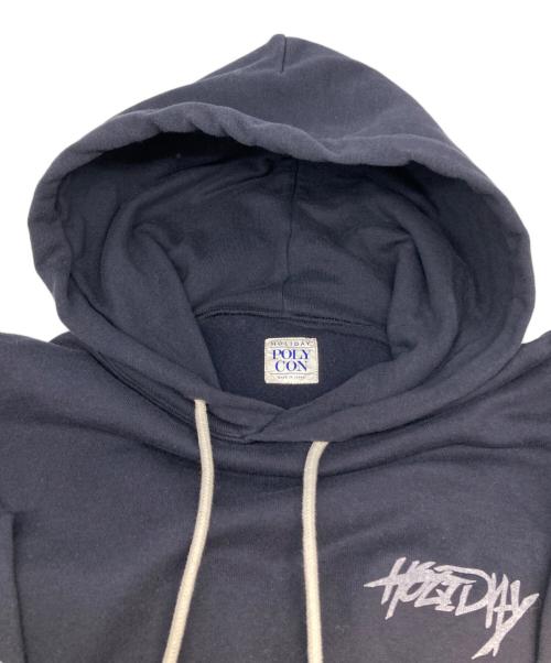 holiday（ホリデー）holiday (ホリデー) POLYCON SWEAT HOODIE ネイビー サイズ:FREEの古着・服飾アイテム