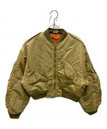 holiday（ホリデー）の古着「L-2B FLIGHT JACKET」｜ベージュ