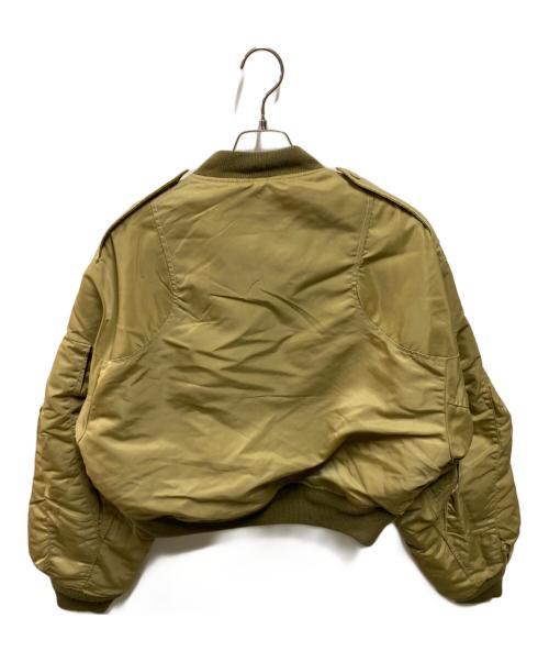 holiday（ホリデー）holiday (ホリデー) L-2B FLIGHT JACKET ベージュ サイズ:ＦＲＥＥの古着・服飾アイテム