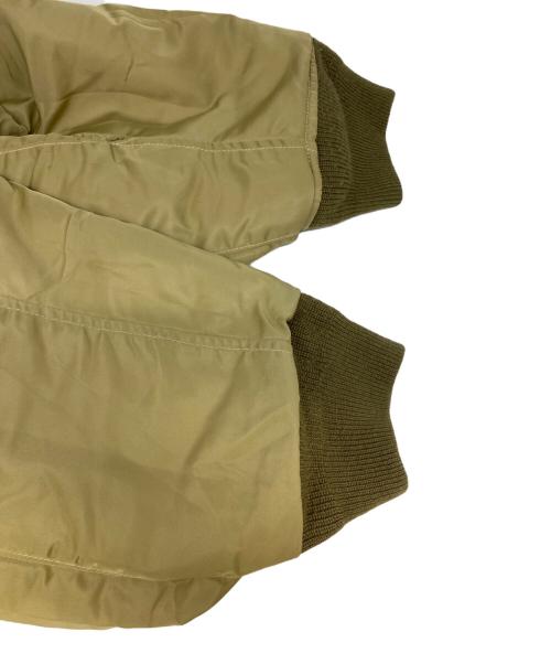 holiday（ホリデー）holiday (ホリデー) L-2B FLIGHT JACKET ベージュ サイズ:ＦＲＥＥの古着・服飾アイテム