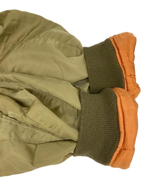 holiday（ホリデー）holiday (ホリデー) L-2B FLIGHT JACKET ベージュ サイズ:ＦＲＥＥの古着・服飾アイテム
