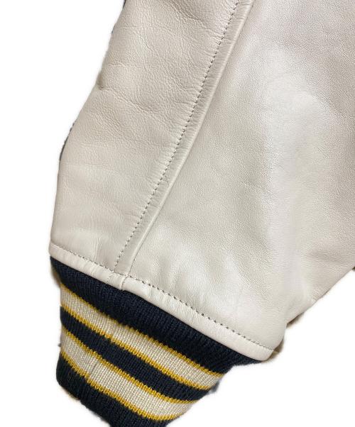 MIHARA YASUHIRO（ミハラヤスヒロ）MIHARA YASUHIRO (ミハラヤスヒロ) ROLL-UP HEM STADIUM JUMPER ブラック サイズ:40の古着・服飾アイテム