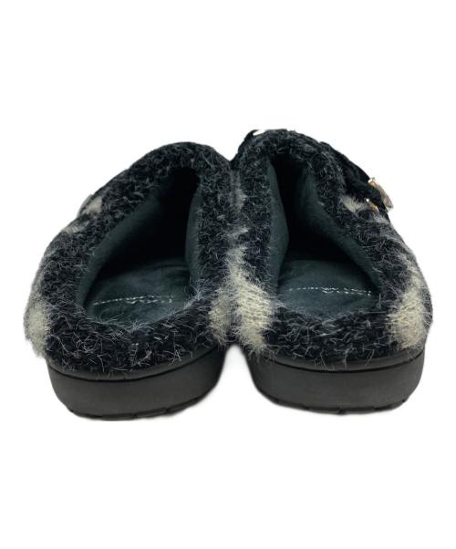 SUBU（スブ）SUBU (スブ) TOGA ARCHIVES (トーガアーカイブス) KNIT SLIP-ON ブラック サイズ:2の古着・服飾アイテム