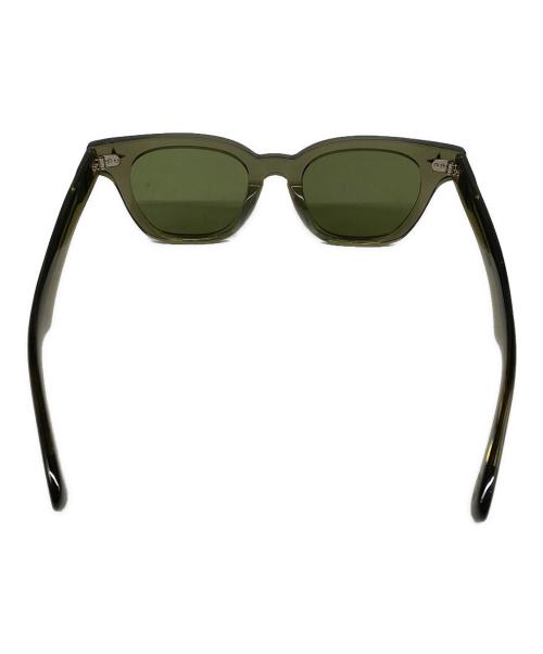 TATTOO STUDIO YAMADA（タトゥースタジオヤマダ）TATTOO STUDIO YAMADA (タトゥースタジオヤマダ) サングラス グリーンの古着・服飾アイテム