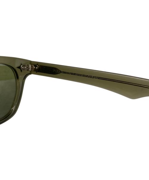 TATTOO STUDIO YAMADA（タトゥースタジオヤマダ）TATTOO STUDIO YAMADA (タトゥースタジオヤマダ) サングラス グリーンの古着・服飾アイテム