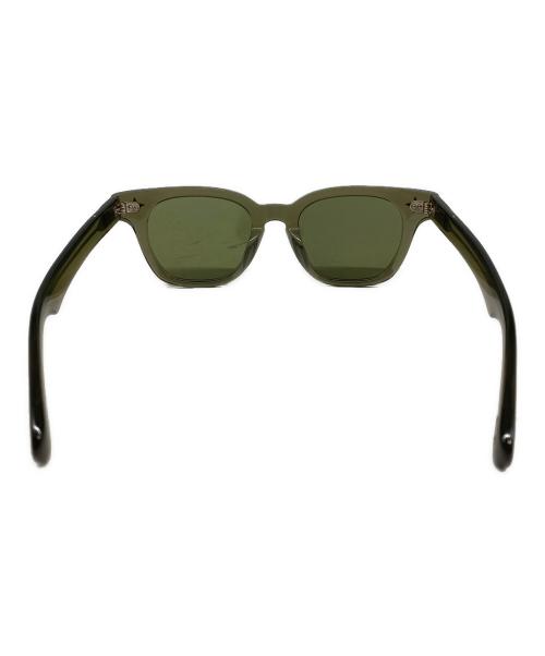 TATTOO STUDIO YAMADA（タトゥースタジオヤマダ）TATTOO STUDIO YAMADA (タトゥースタジオヤマダ) サングラス グリーンの古着・服飾アイテム