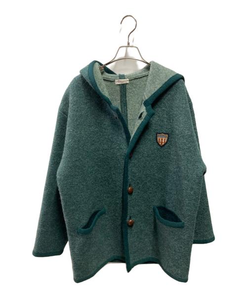 PAPAS（パパス）PAPAS (パパス) ウールジャケット グリーン サイズ:サイズ詳細参照の古着・服飾アイテム