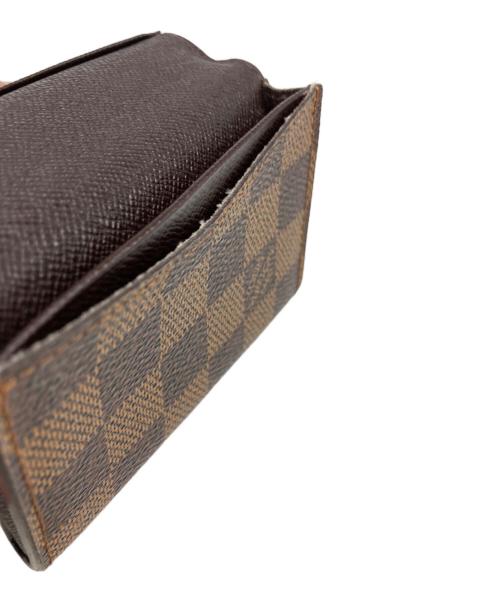 LOUIS VUITTON（ルイ ヴィトン）LOUIS VUITTON (ルイ ヴィトン) 名刺入れ ブラウンの古着・服飾アイテム