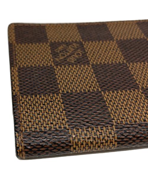 LOUIS VUITTON（ルイ ヴィトン）LOUIS VUITTON (ルイ ヴィトン) 名刺入れ ブラウンの古着・服飾アイテム