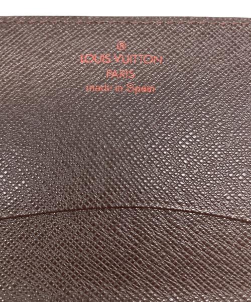 LOUIS VUITTON（ルイ ヴィトン）LOUIS VUITTON (ルイ ヴィトン) 名刺入れ ブラウンの古着・服飾アイテム