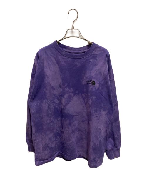 THE NORTHFACE PURPLELABEL（ザ・ノースフェイス パープルレーベル）THE NORTHFACE PURPLELABEL (ザ・ノースフェイス パープルレーベル) oz Tie Dye L/S Logo Tee パープル サイズ:Ｍの古着・服飾アイテム