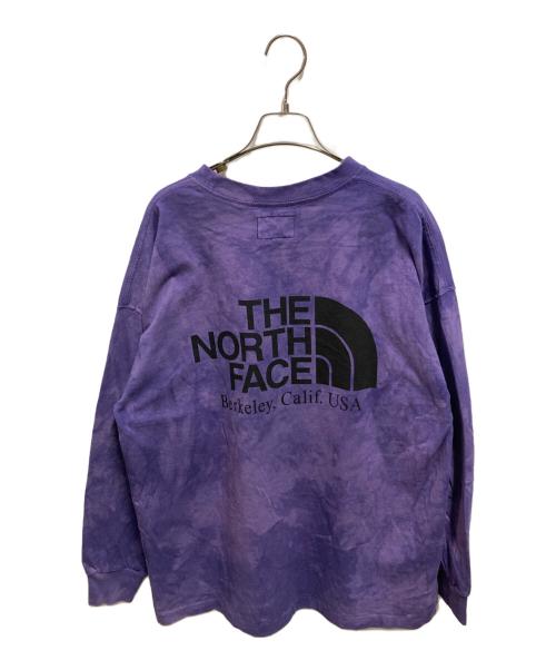 THE NORTHFACE PURPLELABEL（ザ・ノースフェイス パープルレーベル）THE NORTHFACE PURPLELABEL (ザ・ノースフェイス パープルレーベル) oz Tie Dye L/S Logo Tee パープル サイズ:Ｍの古着・服飾アイテム