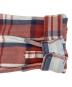 中古・古着 RHC Ron Herman (アールエイチシー ロンハーマン) OUTERKNOWN (アウターノーン) 10 Years Washed Blanket Shirt スカイブルー×レッド サイズ:Ｍ：13000円
