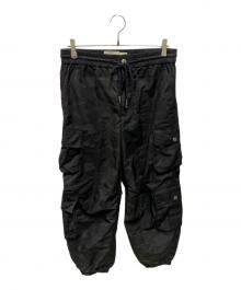 FenG CHen WANG（フェンチェンワン）の古着「CARGO POCKET TROUSERS」｜ブラック