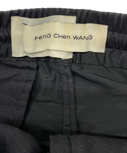 FenG CHen WANG（フェンチェンワン）FenG CHen WANG (フェンチェンワン) CARGO POCKET TROUSERS ブラック サイズ:Ｍの古着・服飾アイテム