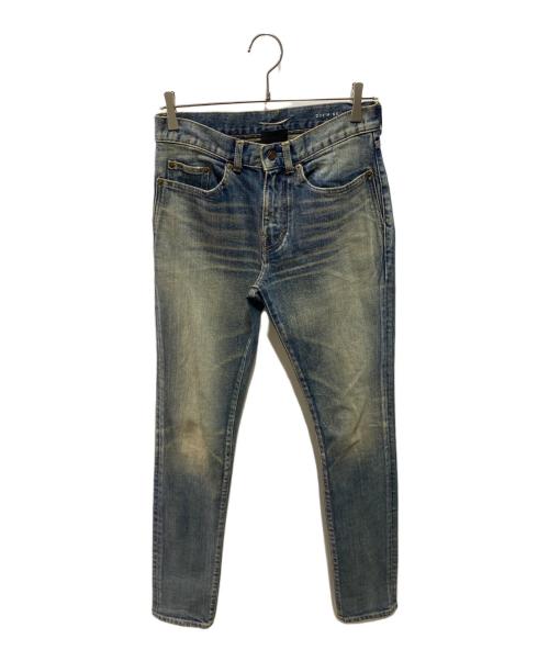 Saint Laurent Paris（サンローランパリ）Saint Laurent Paris (サンローランパリ) ストレッチスキニーデニムパンツ インディゴ サイズ:27の古着・服飾アイテム