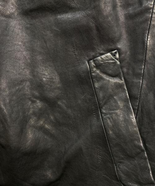 theory（セオリー）theory (セオリー) ライダースジャケット ブラック サイズ:Ｓの古着・服飾アイテム