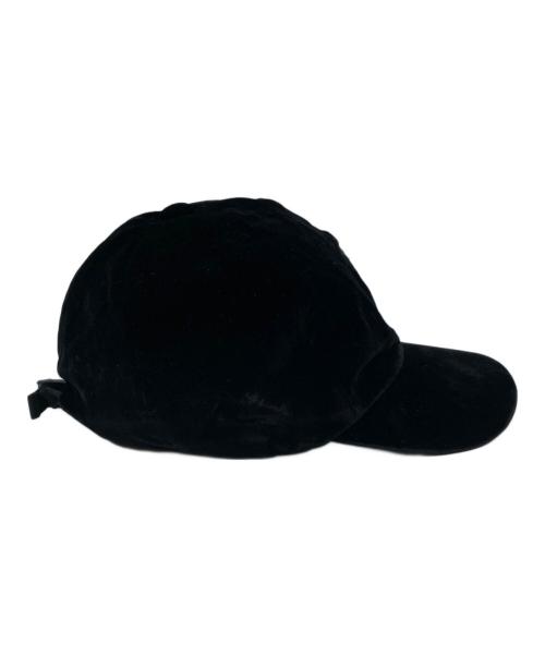LUDLOW（ラドロー）LUDLOW (ラドロー) Cap (velvet) ブラックの古着・服飾アイテム