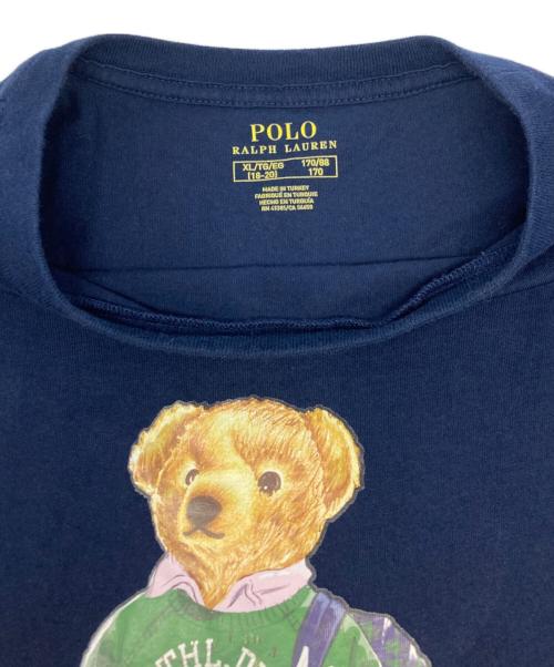 POLO RALPH LAUREN（ポロ・ラルフローレン）POLO RALPH LAUREN (ポロ・ラルフローレン) Tシャツ ネイビー サイズ:ＸＬの古着・服飾アイテム
