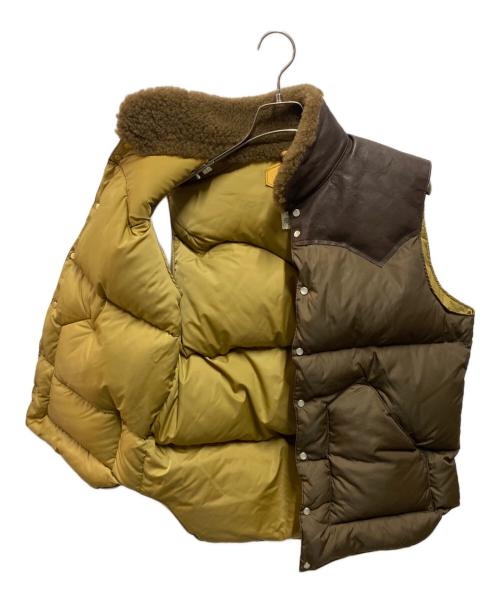 RockyMountainFeatherBed（ロッキーマウンテンフェザーベッド）RockyMountainFeatherBed (ロッキーマウンテンフェザーベッド) Christy Vest ブラウン サイズ:42の古着・服飾アイテム