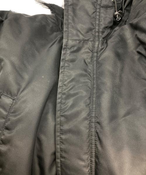 stussy（ステューシー）stussy (ステューシー) 00's N-3Bジャケット ブラック サイズ:XLの古着・服飾アイテム