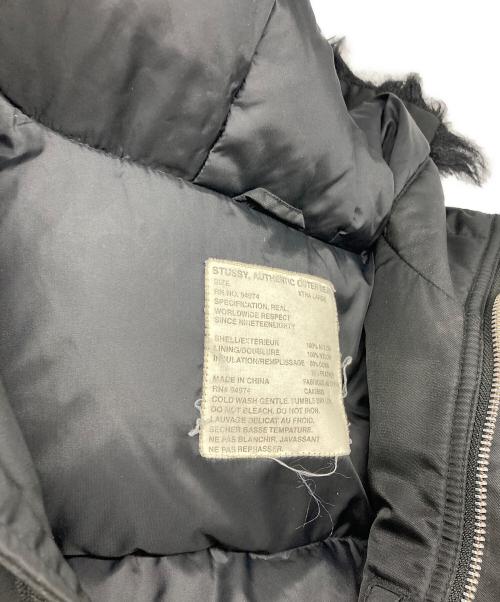 stussy（ステューシー）stussy (ステューシー) 00's N-3Bジャケット ブラック サイズ:XLの古着・服飾アイテム