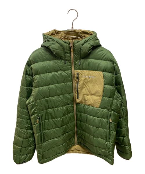 mont-bell（モンベル）mont-bell (モンベル) コロラドパーカー グリーン×ベージュ サイズ:ＸＬの古着・服飾アイテム