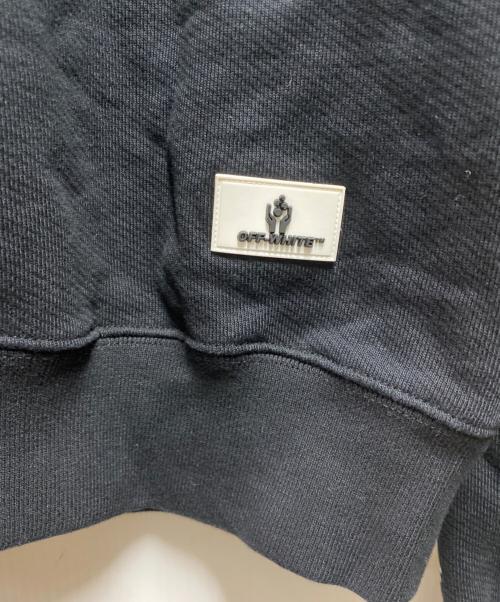 OFFWHITE（オフホワイト）OFFWHITE (オフホワイト) アームロゴスウェット ブラック サイズ:Sの古着・服飾アイテム