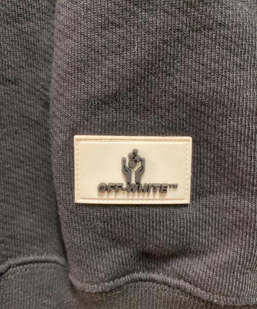 OFFWHITE（オフホワイト）OFFWHITE (オフホワイト) アームロゴスウェット ブラック サイズ:Sの古着・服飾アイテム