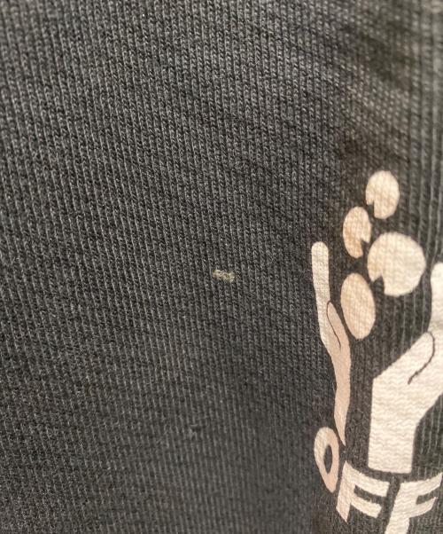 OFFWHITE（オフホワイト）OFFWHITE (オフホワイト) アームロゴスウェット ブラック サイズ:Sの古着・服飾アイテム