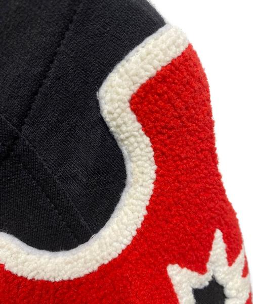 KTZ（ケーティーゼット）KTZ (ケーティーゼット) ワッペン ジップパーカー ブラック サイズ:Ｓの古着・服飾アイテム