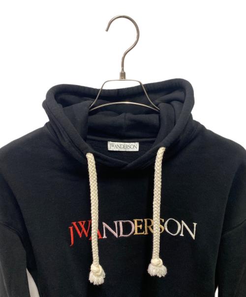 J.W.ANDERSON（ジェイダブリューアンダーソン）J.W.ANDERSON (ジェイダブリューアンダーソン) パーカー ブラック サイズ:Ｓの古着・服飾アイテム