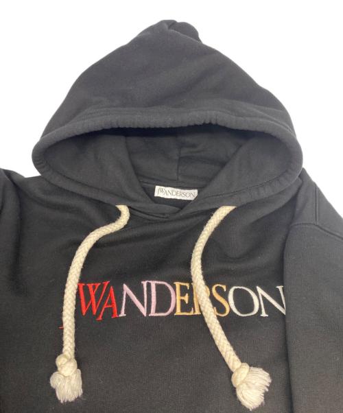 J.W.ANDERSON（ジェイダブリューアンダーソン）J.W.ANDERSON (ジェイダブリューアンダーソン) パーカー ブラック サイズ:Ｓの古着・服飾アイテム
