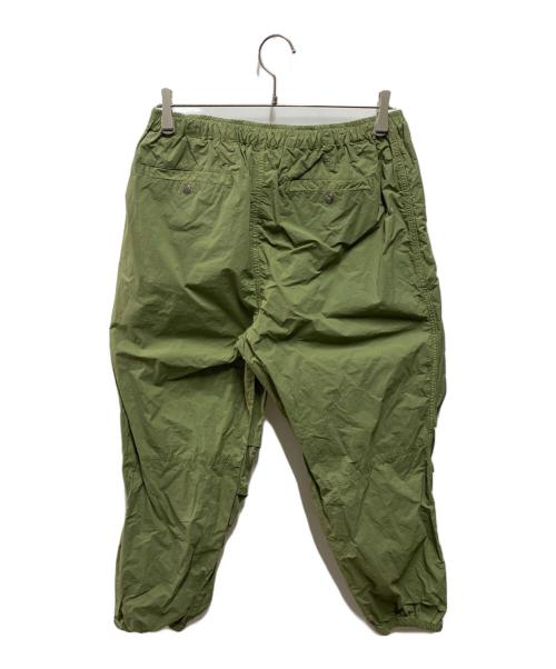 THE NORTHFACE PURPLELABEL（ザ・ノースフェイス パープルレーベル）THE NORTHFACE PURPLELABEL (ザ・ノースフェイス パープルレーベル) Garment Dye Mountain Wind Pants グリーン サイズ:32の古着・服飾アイテム