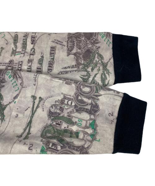 HIRO（ヒロ）HIRO (ヒロ) コモンスリーフスウェット ネイビー サイズ:Ｓの古着・服飾アイテム