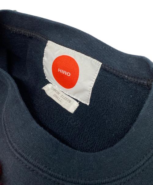 HIRO（ヒロ）HIRO (ヒロ) コモンスリーフスウェット ネイビー サイズ:Ｓの古着・服飾アイテム