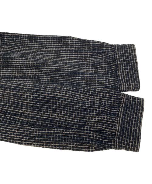 MITTAN（ミッタン）MITTAN (ミッタン) バンドカラーシャツ ブラック サイズ:3の古着・服飾アイテム