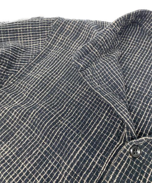 MITTAN（ミッタン）MITTAN (ミッタン) バンドカラーシャツ ブラック サイズ:3の古着・服飾アイテム