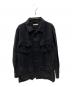 SLOW&CO（スロウアンドコー）の古着「リネンジャケット」｜ブラック