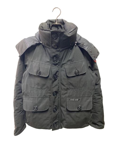 CANADA GOOSE（カナダグース）CANADA GOOSE (カナダグース) Russel Parka ブラック サイズ:Sの古着・服飾アイテム