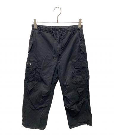 新品 WTAPS MILT0001 TROUSERS NYCO OXFORD 黒 中古・古着通販】WTAPS (ダブルタップス) MILT0001/TROUSERS/NYCO
